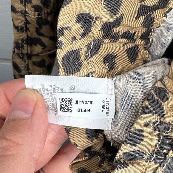 Aerie Lyocell Camp Leopard/Cheetah Print Women's Shorts Medium - Picture 8 of 12